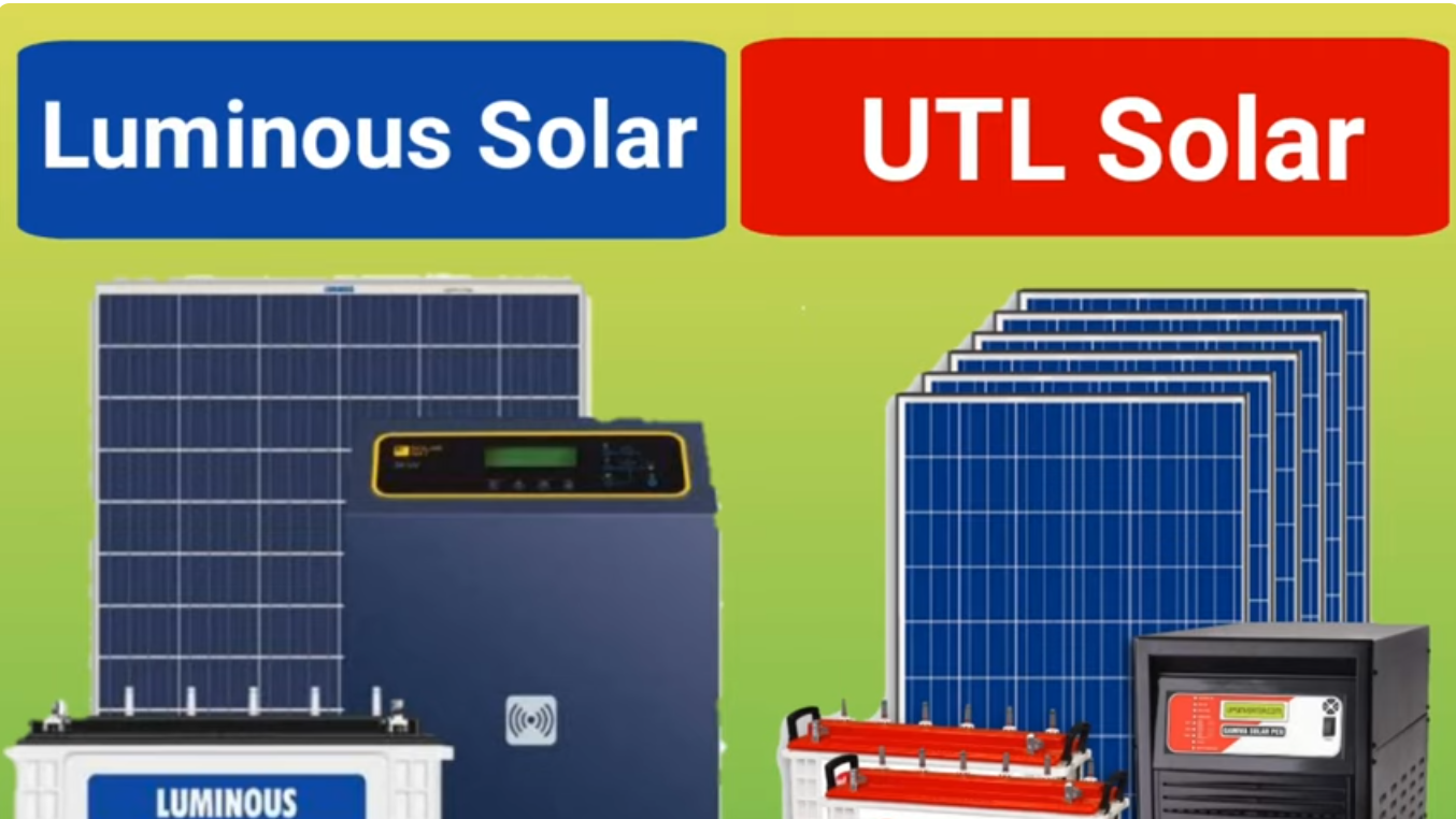 UTL SOLAR/LUMINOUS SOLAR/ONGRID/OFF-GRID