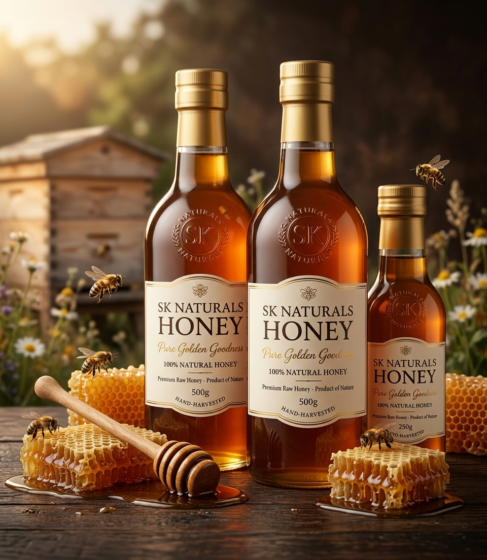 100% Natural Honey 