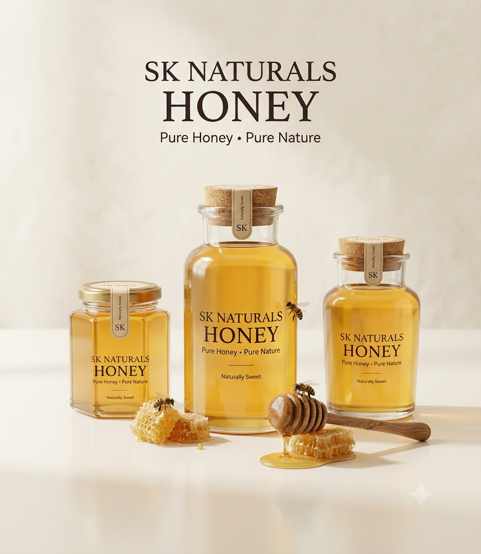 Pure Honey . Pure Nature